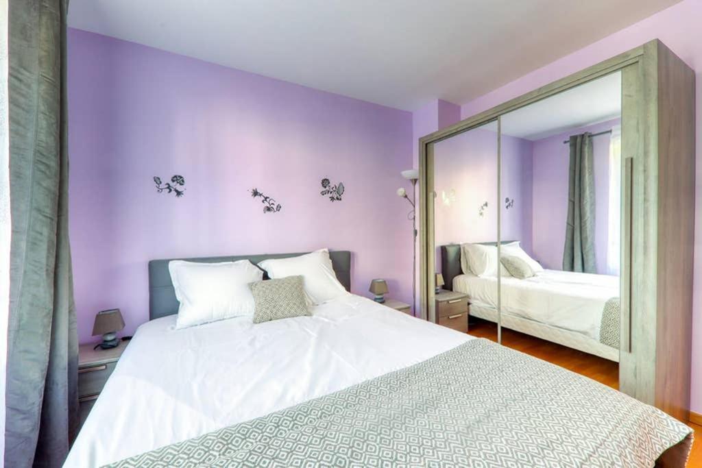 Amilly Park 6 Personnes 2 Chambres Pk Prive En Sous Sol Serris Exterior foto